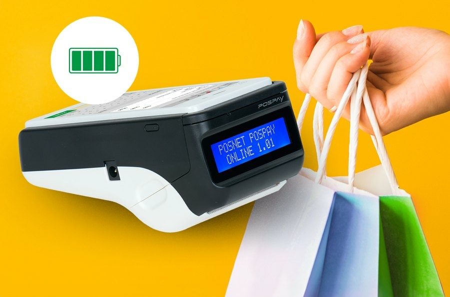 Mobilny kasoterminal iPOS pospay2